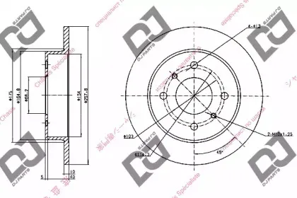 Тормозной диск DJ PARTS купить